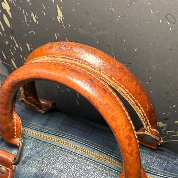 Polo by Ralph Lauren Tartan Blackwatch Boston with Leather Trim - Picture 3 of 13